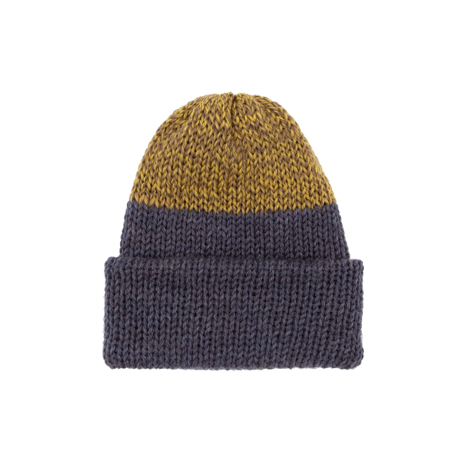 Short Stack - Adult Unisex - shadow blue heather/gold fade