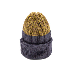 Short Stack - Adult Unisex - shadow blue heather/gold fade