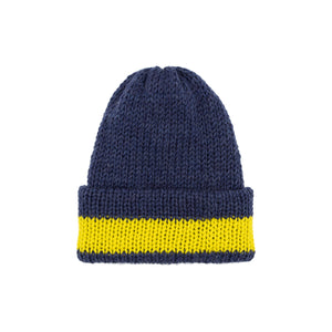 Short Stack - Adult Unisex - delft blue heather/buttercup
