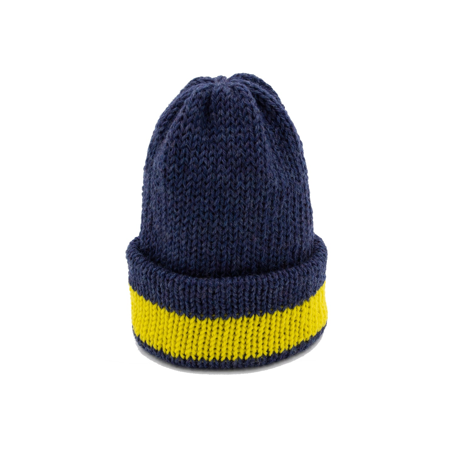 Short Stack - Adult Unisex - delft blue heather/buttercup