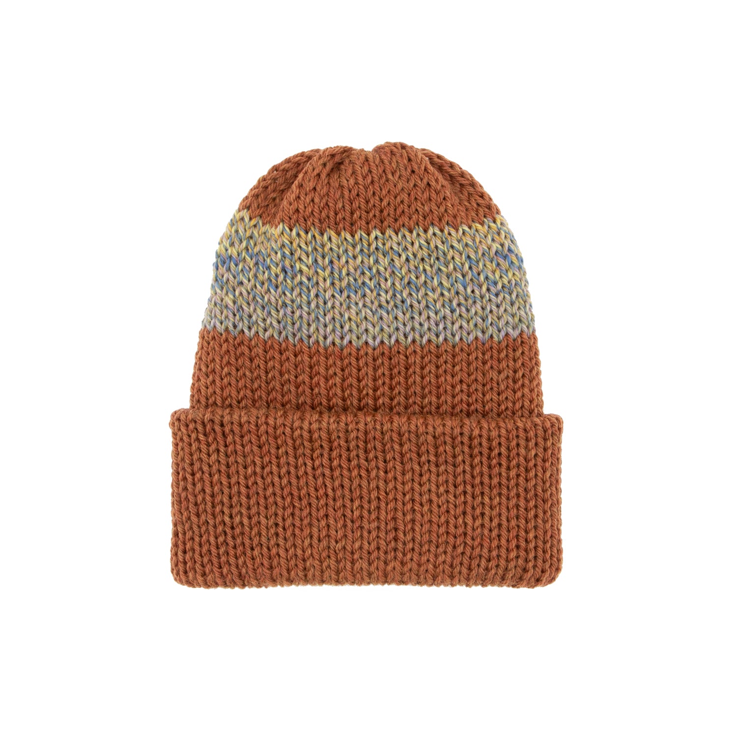 Short Stack - Adult Unisex - brick red/sunset beach fade