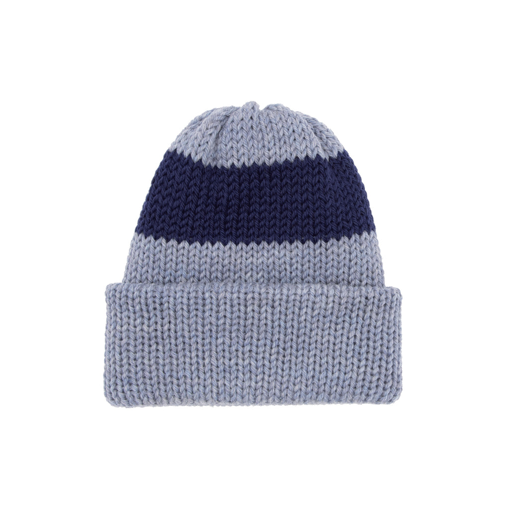 Short Stack - Adult Unisex - stonewashed denim heather/midnight blue