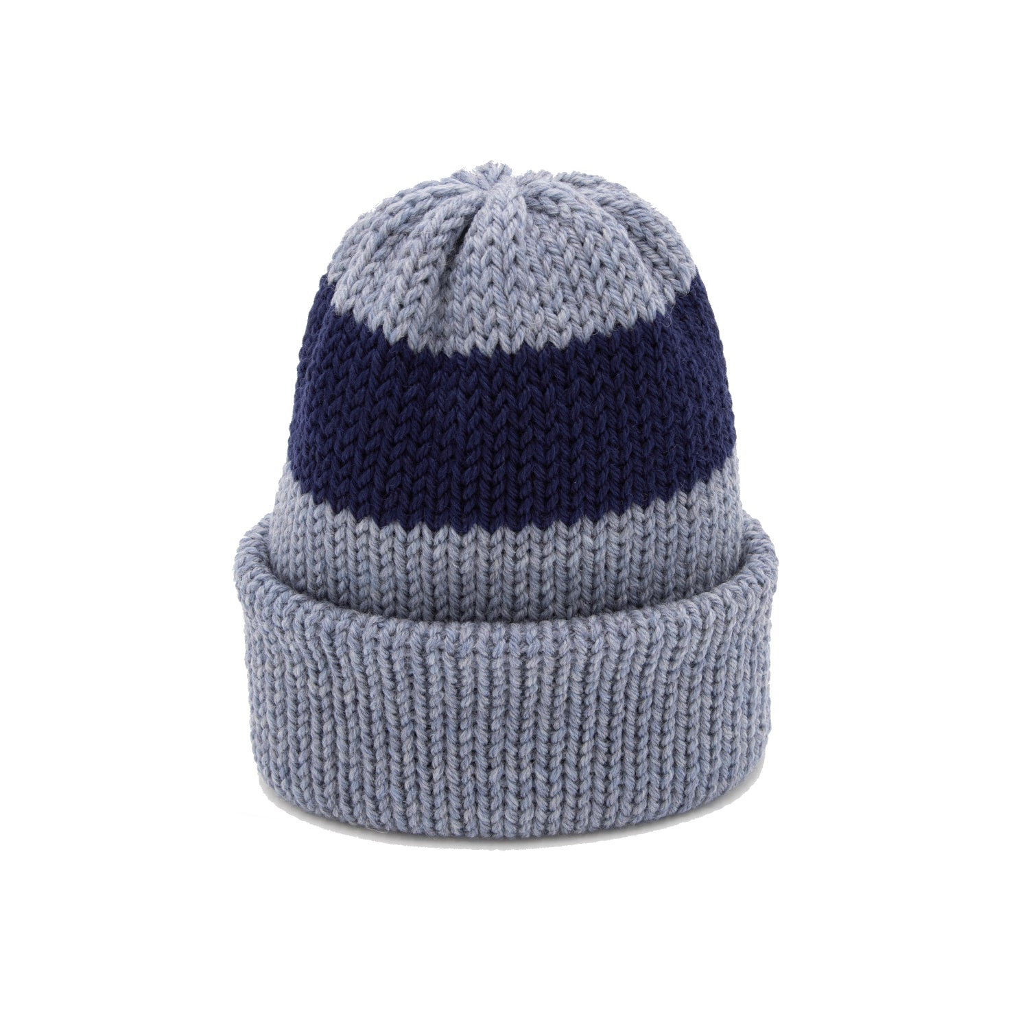 Short Stack - Adult Unisex - stonewashed denim heather/midnight blue